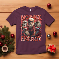 Christmas Santa T Shirt Big Nick Energy Bootleg Rap Tee - Wonder Print Shop