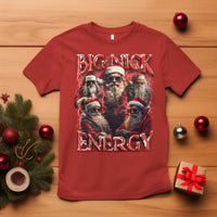Christmas Santa T Shirt Big Nick Energy Bootleg Rap Tee - Wonder Print Shop