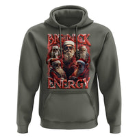 Christmas Santa Hoodie Big Nick Energy Bootleg Rap Tee
