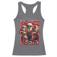 Christmas Santa Racerback Tank Top Big Nick Energy Bootleg Rap Tee