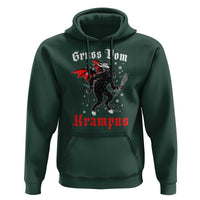 Christmas Krampus Hoodie Scary Horror Goth Xmas Gruss Von Krampus