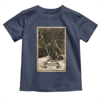 Christmas Krampus Toddler T Shirt Xmas Horror Ugly Sweater Krampus Tarot Card Evil Pajama