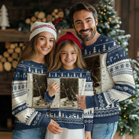 Krampus Ugly Christmas Sweater Xmas Horror Ugly Sweater Krampus Tarot Card Evil Pajama - Wonder Print Shop