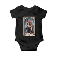 Christmas Krampus Baby Onesie Tarot Card Xmas Horror Ugly Sweater Evil Pajama