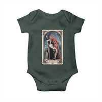 Christmas Krampus Baby Onesie Tarot Card Xmas Horror Ugly Sweater Evil Pajama