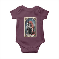 Christmas Krampus Baby Onesie Tarot Card Xmas Horror Ugly Sweater Evil Pajama