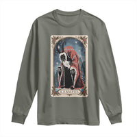 Christmas Krampus Long Sleeve Shirt Tarot Card Xmas Horror Ugly Sweater Evil Pajama