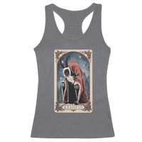 Christmas Krampus Racerback Tank Top Tarot Card Xmas Horror Ugly Sweater Evil Pajama