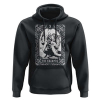 Christmas Krampus Hoodie The Krampus Tarot Card Goth Xmas