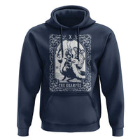 Christmas Krampus Hoodie The Krampus Tarot Card Goth Xmas