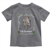 Christmas Krampus Toddler T Shirt Goth Xmas Krampus Reindeer Skull Ugly Sweater Evil Pajama TS10