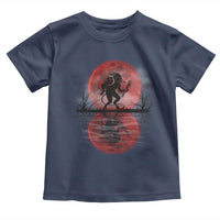 Christmas Krampus Toddler T Shirt Scary Horror Goth Xmas Blood Moon Ugly Sweater Evil Pajama