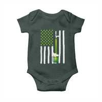 St. Patricks Day Irish Beer American Flag Baby Onesie Brewery Craft Beer