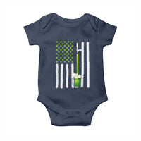 St. Patricks Day Irish Beer American Flag Baby Onesie Brewery Craft Beer