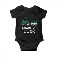 Boys St Patricks Day Baby Onesie Loads Of Luck Lucky Tractor Truck Toddler Boys