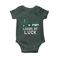 Boys St Patricks Day Baby Onesie Loads Of Luck Lucky Tractor Truck Toddler Boys
