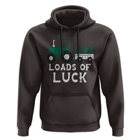 Boys St Patricks Day Hoodie Loads Of Luck Lucky Tractor Truck Toddler Boys