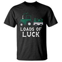 Boys St Patricks Day T Shirt Loads Of Luck Lucky Tractor Truck Toddler Boys