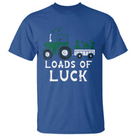 Boys St Patricks Day T Shirt Loads Of Luck Lucky Tractor Truck Toddler Boys