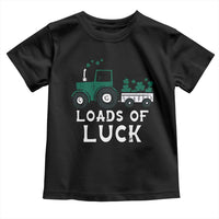 Boys St Patricks Day Toddler T Shirt Loads Of Luck Lucky Tractor Truck Toddler Boys