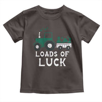 Boys St Patricks Day Toddler T Shirt Loads Of Luck Lucky Tractor Truck Toddler Boys