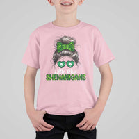 Little Miss Shenanigans St Patricks Day T Shirt For Kid Kids Girls Toddler