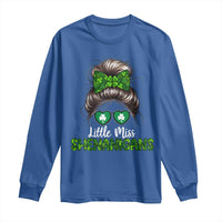 Little Miss Shenanigans St Patricks Day Long Sleeve Shirt Kids Girls Toddler