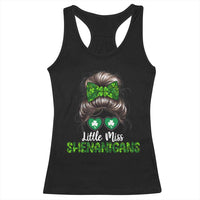 Little Miss Shenanigans St Patricks Day Racerback Tank Top Kids Girls Toddler