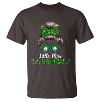 Little Miss Shenanigans St Patricks Day T Shirt Kids Girls Toddler