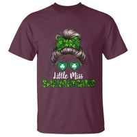 Little Miss Shenanigans St Patricks Day T Shirt Kids Girls Toddler