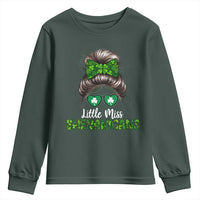 Little Miss Shenanigans St Patricks Day Youth Sweatshirt Kids Girls Toddler