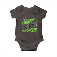 Boys St Patricks Day Lucky Monster Truck Baby Onesie