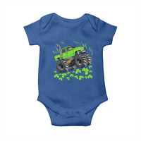 Boys St Patricks Day Lucky Monster Truck Baby Onesie