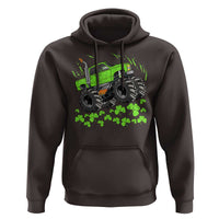 Boys St Patricks Day Lucky Monster Truck Hoodie