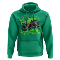 Boys St Patricks Day Lucky Monster Truck Hoodie