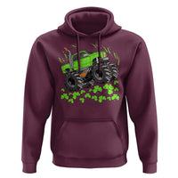 Boys St Patricks Day Lucky Monster Truck Hoodie