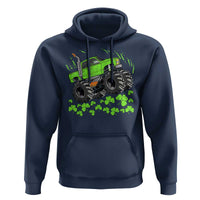 Boys St Patricks Day Lucky Monster Truck Hoodie