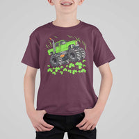 Boys St Patricks Day Lucky Monster Truck T Shirt For Kid