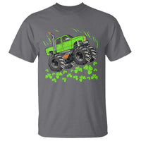 Boys St Patricks Day Lucky Monster Truck T Shirt