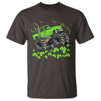 Boys St Patricks Day Lucky Monster Truck T Shirt