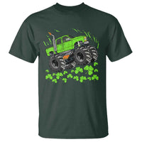 Boys St Patricks Day Lucky Monster Truck T Shirt