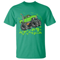 Boys St Patricks Day Lucky Monster Truck T Shirt
