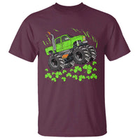 Boys St Patricks Day Lucky Monster Truck T Shirt