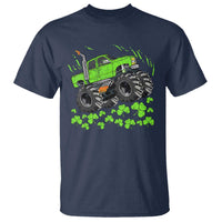 Boys St Patricks Day Lucky Monster Truck T Shirt
