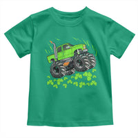 Boys St Patricks Day Lucky Monster Truck Toddler T Shirt