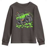 Boys St Patricks Day Lucky Monster Truck Youth Sweatshirt