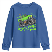 Boys St Patricks Day Lucky Monster Truck Youth Sweatshirt