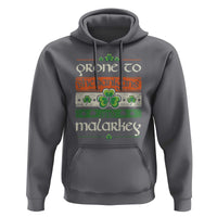 St. Patrick's Day Prone to Shenanigans and Malarkey Hoodie Funny St Patrick's Day Lucky Shamrock Irish