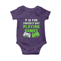 Video Game Controller Irish Gamer Boys St Patricks Day Baby Onesie