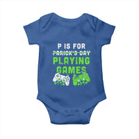 Video Game Controller Irish Gamer Boys St Patricks Day Baby Onesie